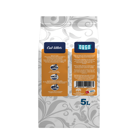 ORGO Clumping Cat Litter – Jasmine Bliss 5 L