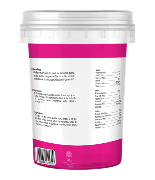 ORGO Marshmallow Hearts Dental-Care Sticks – 300 g Resealable Tub