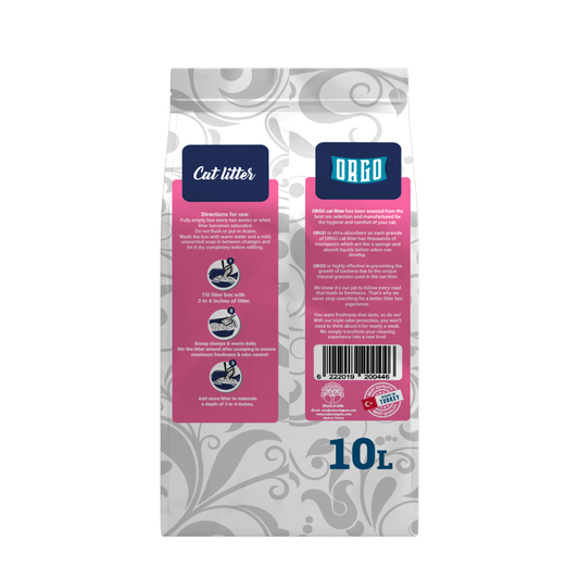 ORGO Clumping Cat Litter – Lavender Calm 10 L