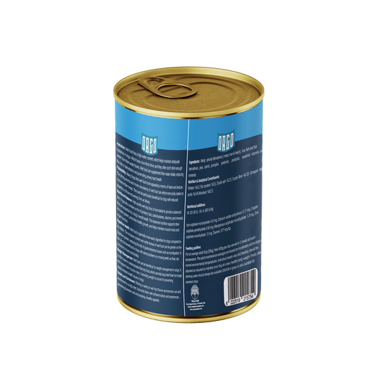ORGO Wet Canned Puppy Food – Mix Meat with Vegetables & Soup (Superfood Mix) for Puppies (2–12 Months), 400 g