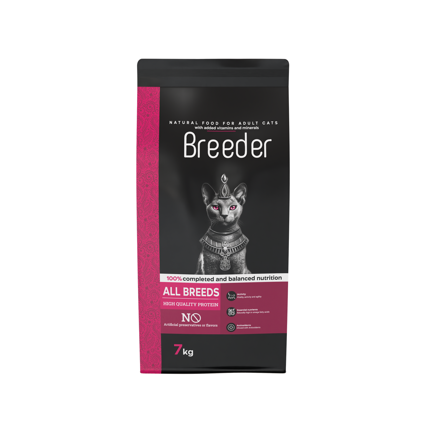 Breeder™ – Dry Food for Adult Cats (All Breeds) — 7 kg