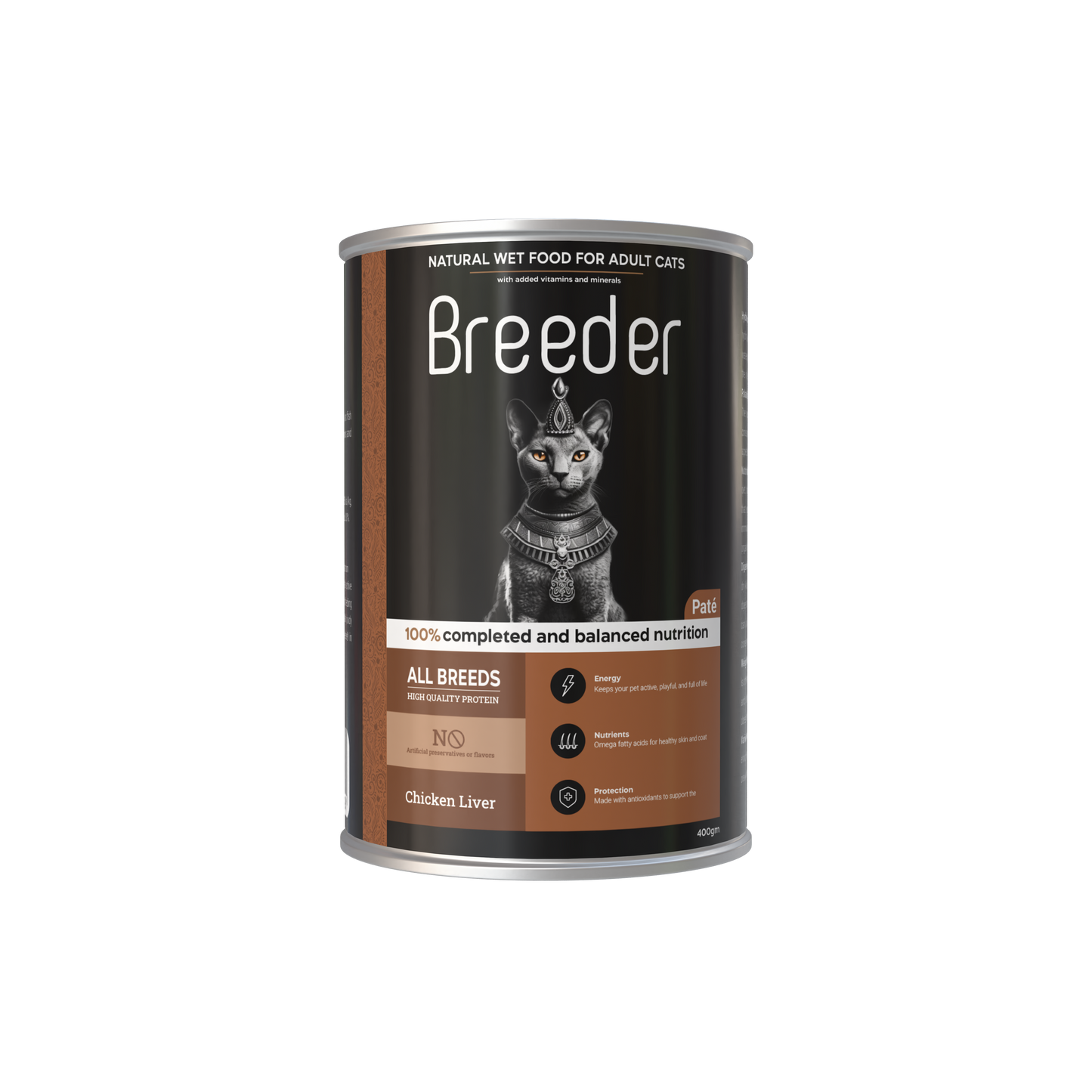 Breeder™ Complete Pâté – Wet Food for Adult Cats