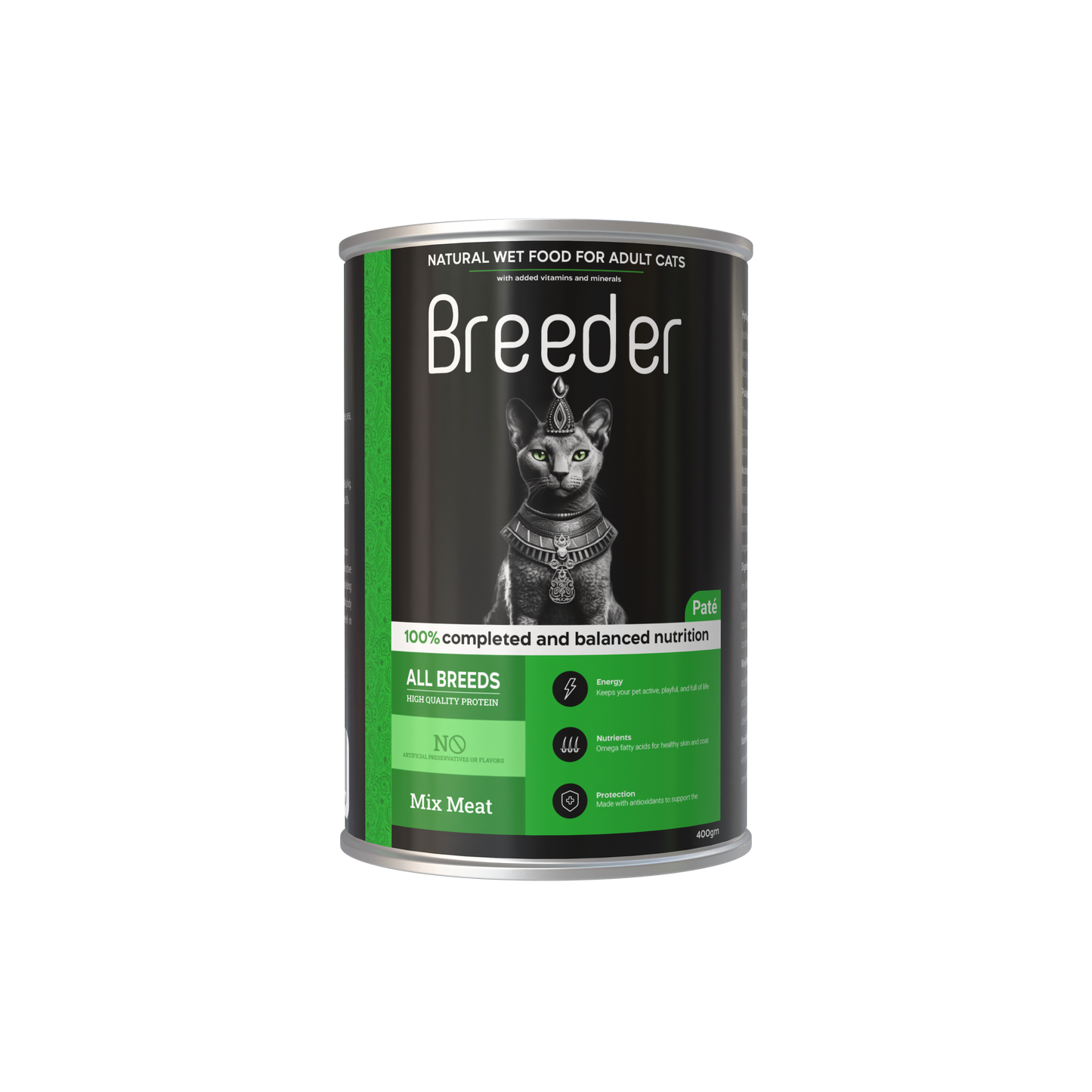 Breeder™ Complete Pâté – Wet Food for Adult Cats