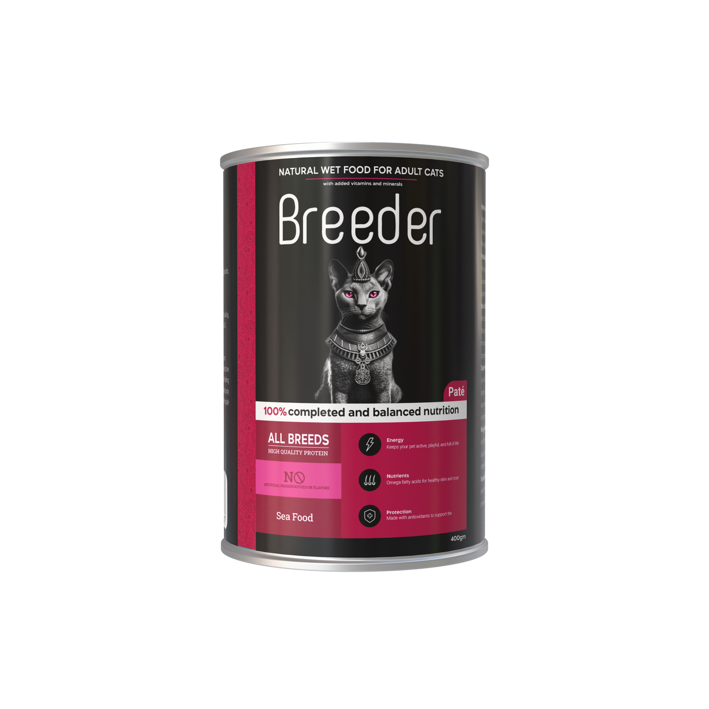 Breeder™ Complete Pâté – Wet Food for Adult Cats