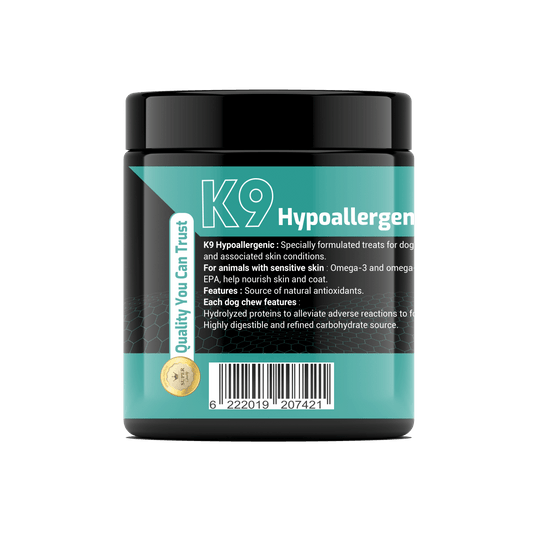 K9 Hypoallergenic Soft Chews – Targeted Relief for Sensitive Dogs