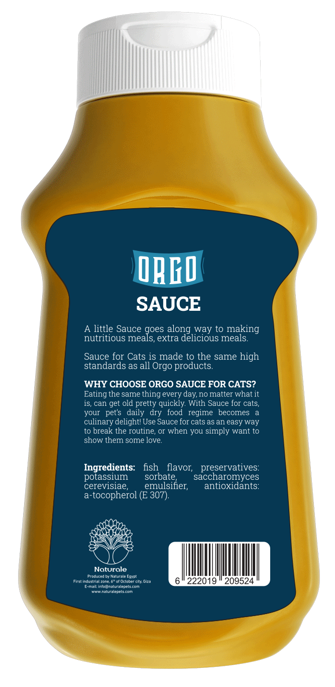 ORGO Fish Sauce for Cats 330 ml