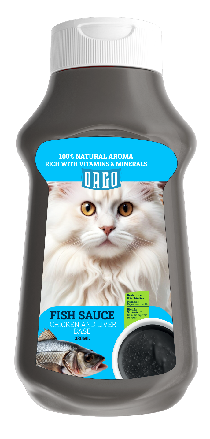ORGO Fish Sauce for Cats 330 ml