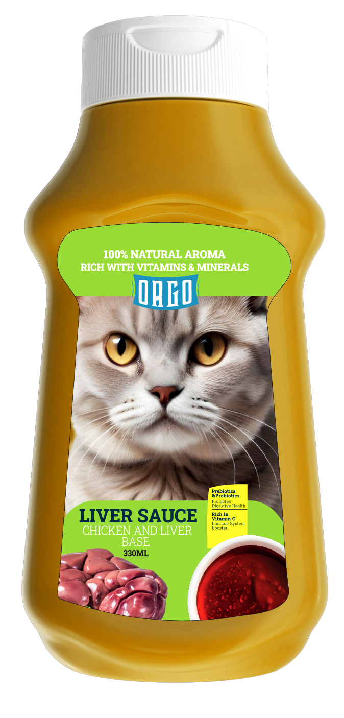 ORGO Liver Sauce for Cats 330 ml