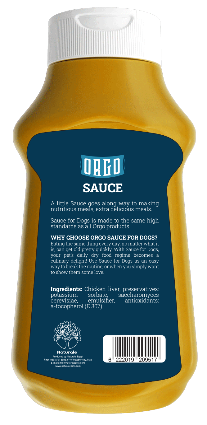 ORGO Liver Sauce for Dogs 330 ml