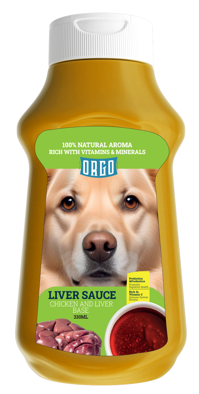 ORGO Liver Sauce for Dogs 330 ml