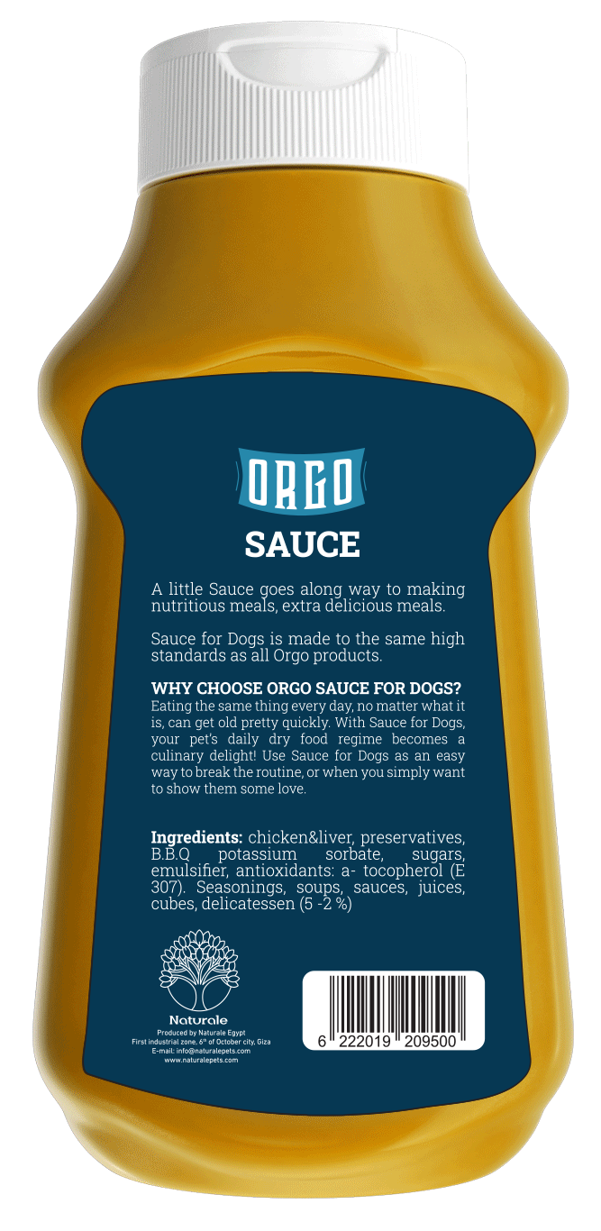 ORGO BBQ Sauce for Dogs 330 ml