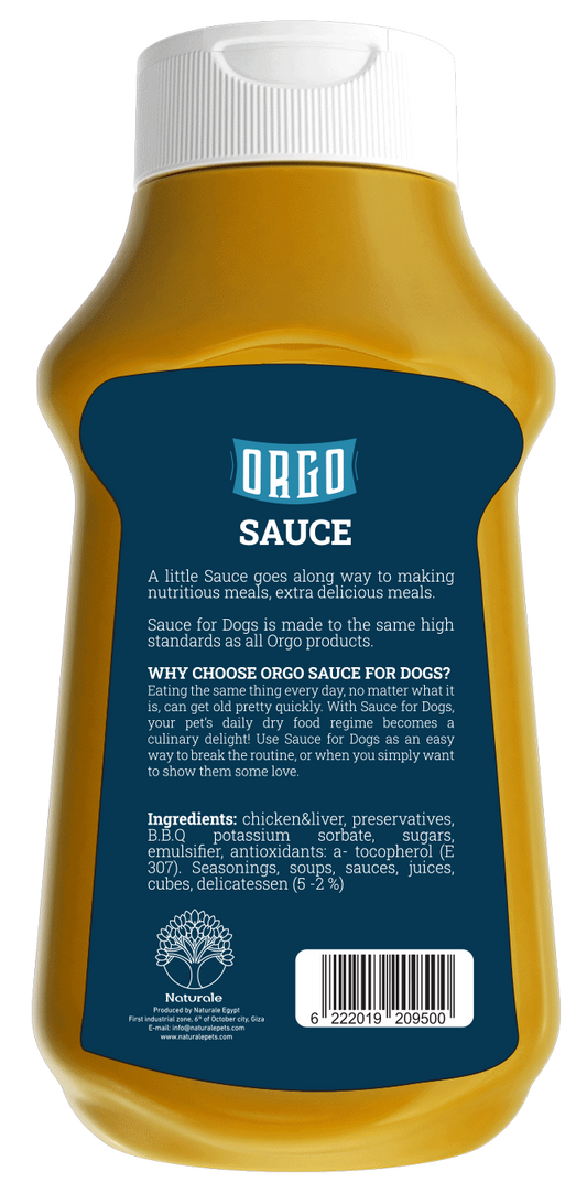 ORGO BBQ Sauce for Dogs 330 ml