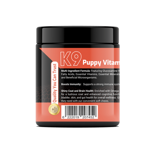 K9 Puppy Vitamins Soft Chews – Complete Growth Support for Puppies
