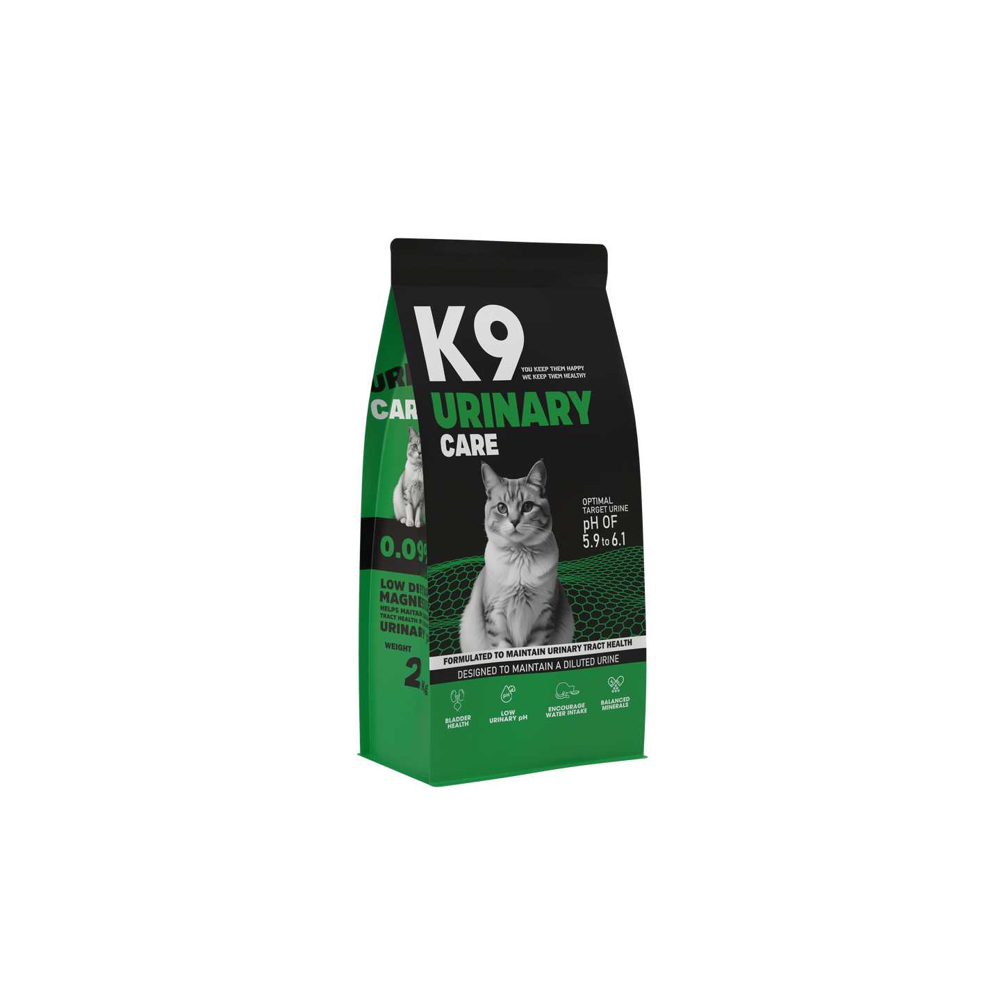 K9 Urinary Care Veterinary Diet – Dry Food for Cats (500 g, 2 kg, 10 kg)
