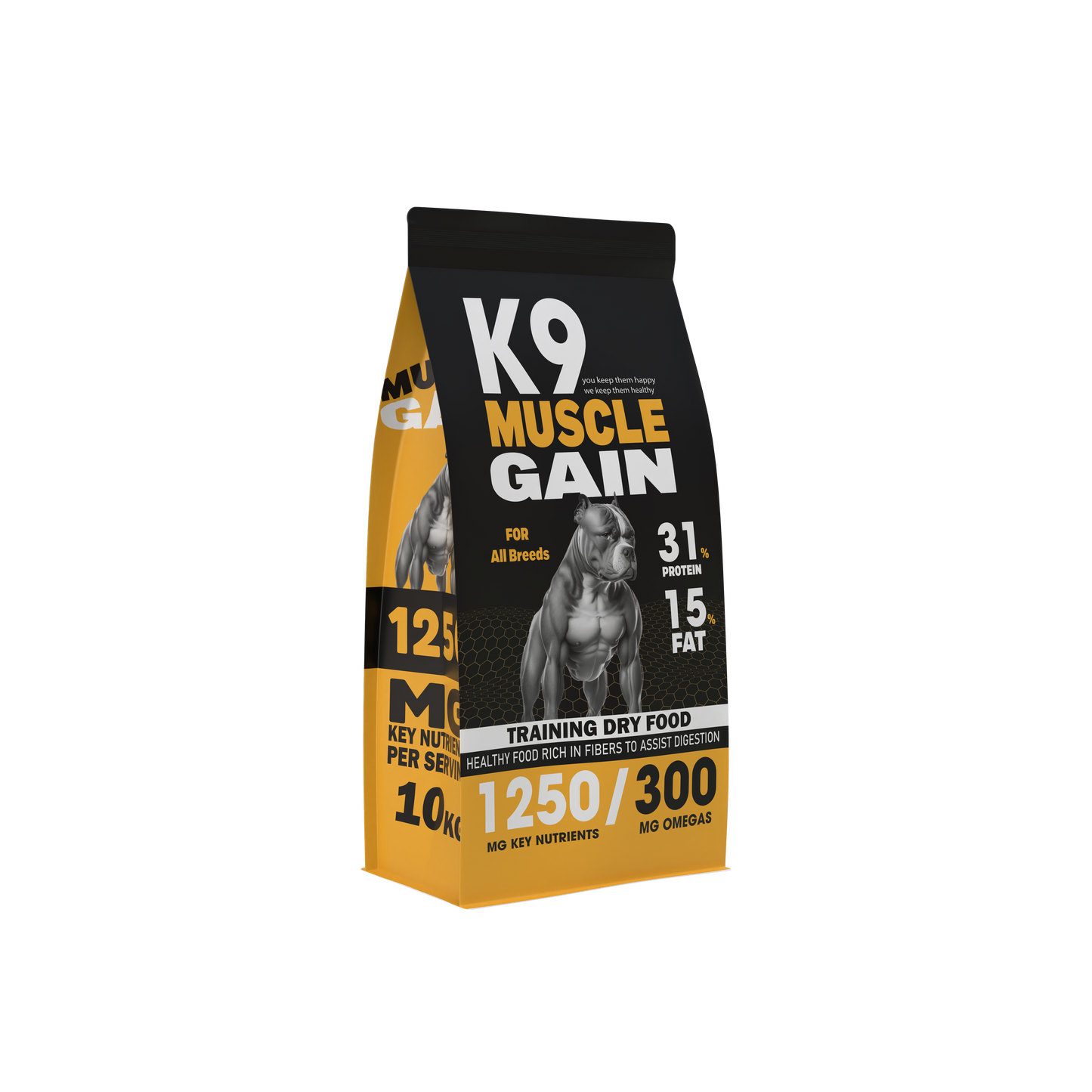 K9 Muscle Gain — Training Dry Food for Dogs (10 kg)