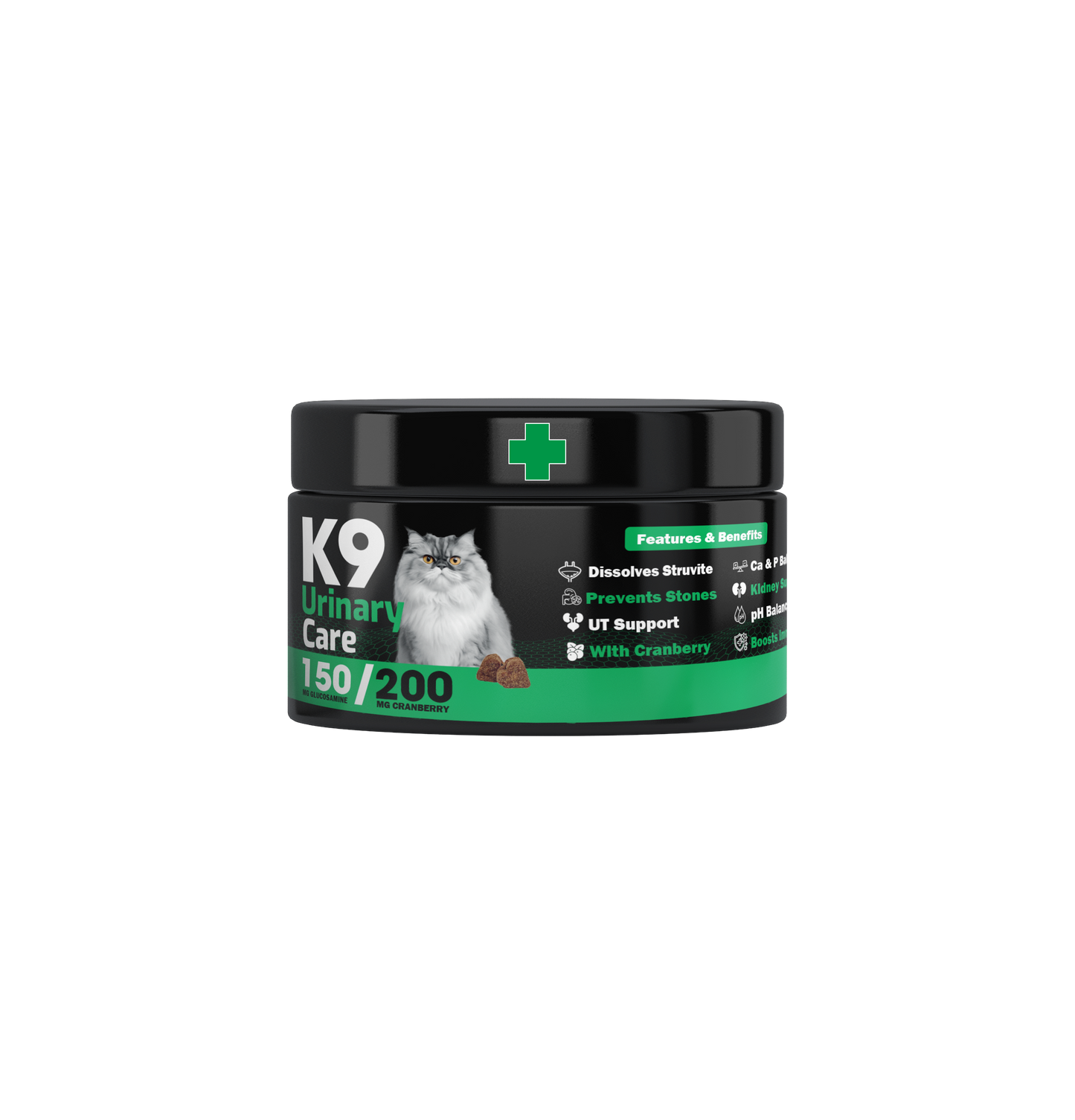 K9 Urinary Care Soft Chews – Urinary Tract Health & Stone Prevention for Cats