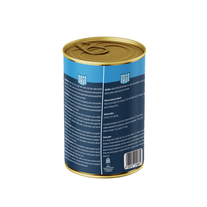ORGO Wet Canned Cat Food – Seafood, Shrimp & Soup (Superfood Mix) for Adult Cats (1+ Years), 400 g