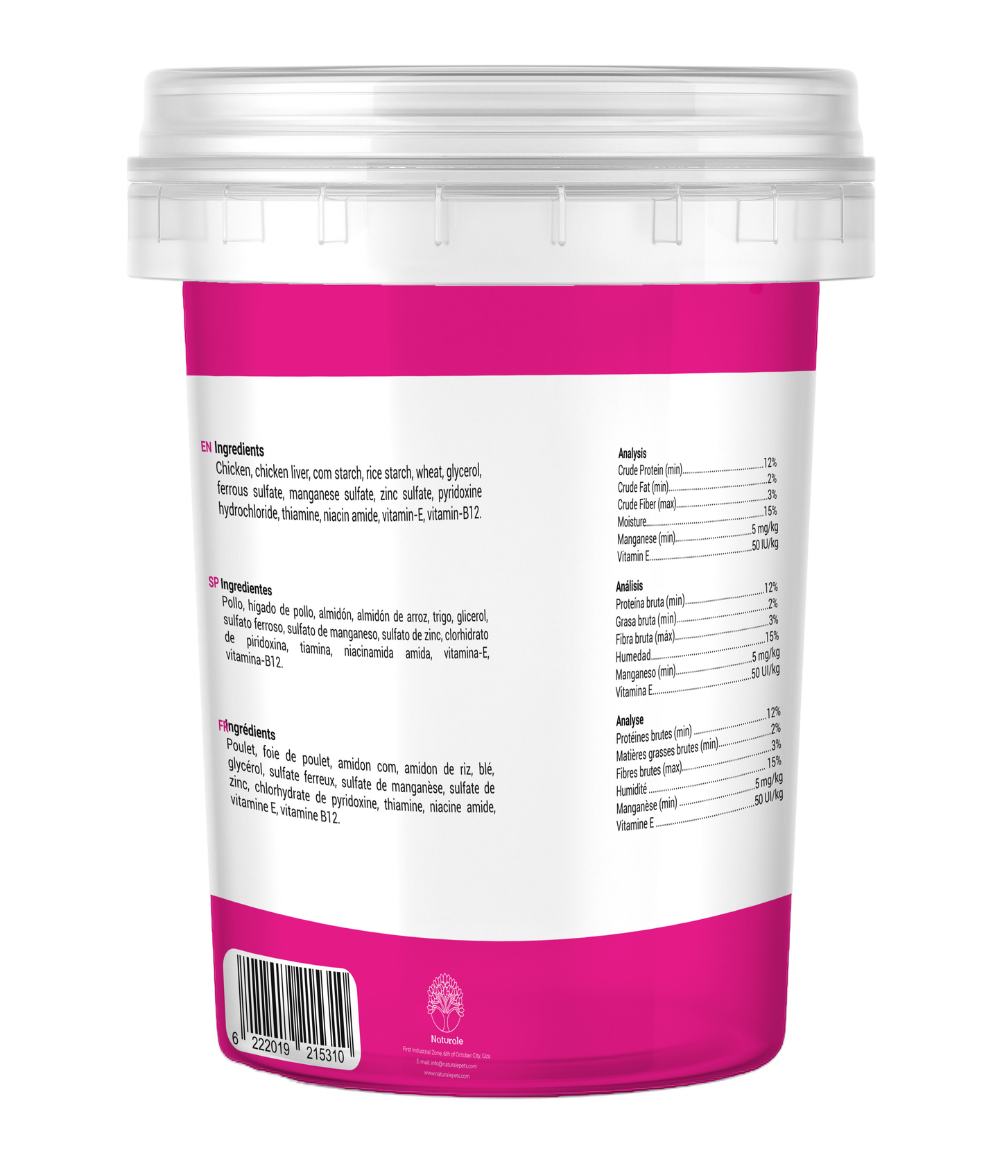 ORGO Marshmallow Hearts Dental-Care Sticks – 300 g Resealable Tub
