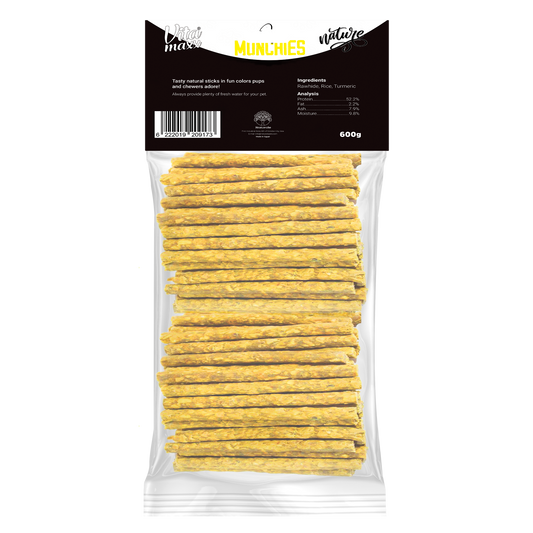 Vitamaxx Dog Munchies Long-Lasting Chewy Treats – Turmeric (600 g)