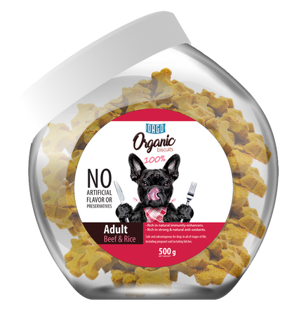ORGO Organic Adult Biscuits — 500 g (4 Recipes)