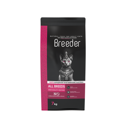 Breeder™ – Dry Food for Adult Cats (All Breeds) — 7 kg