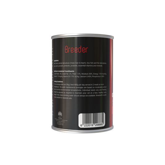 Breeder™ Complete Pâté – Wet Food for Adult Cats
