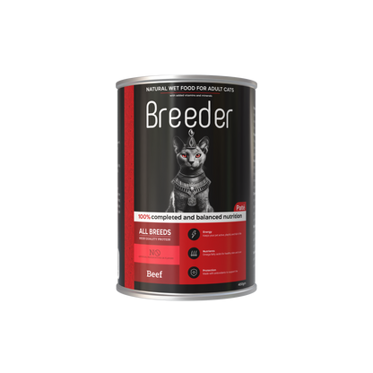 Breeder™ Complete Pâté – Wet Food for Adult Cats