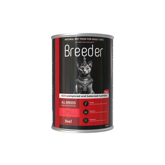 Breeder™ Complete Pâté – Wet Food for Adult Cats