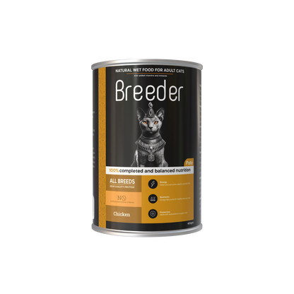 Breeder™ Complete Pâté – Wet Food for Adult Cats