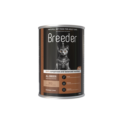 Breeder™ Complete Pâté – Wet Food for Adult Cats
