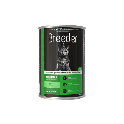 Breeder™ Complete Pâté – Wet Food for Adult Cats