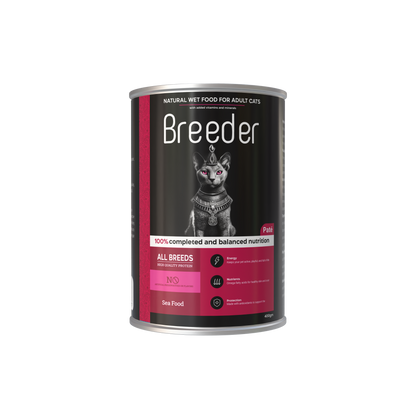 Breeder™ Complete Pâté – Wet Food for Adult Cats