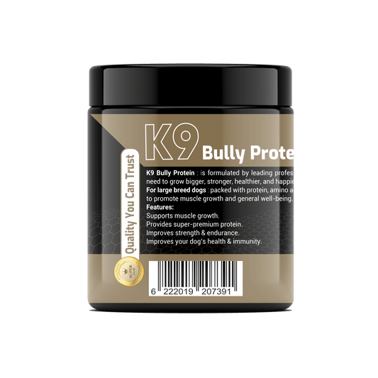 K9 Bully Protein Soft Chews – Muscle Growth & Recovery Supplement for Dogs