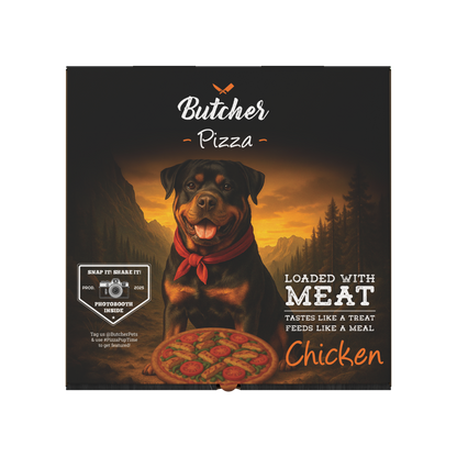 Butcher Pizza – Dog Treats, 300g (4 Varieties)