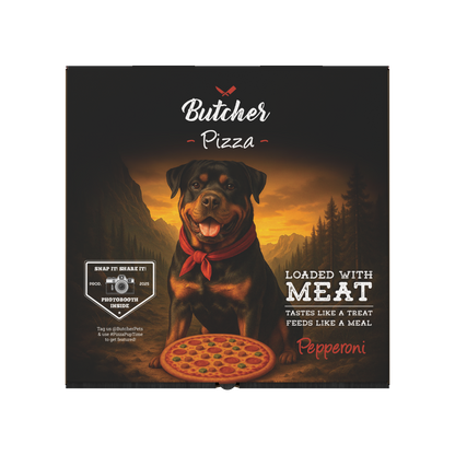 Butcher Pizza – Dog Treats, 300g (4 Varieties)