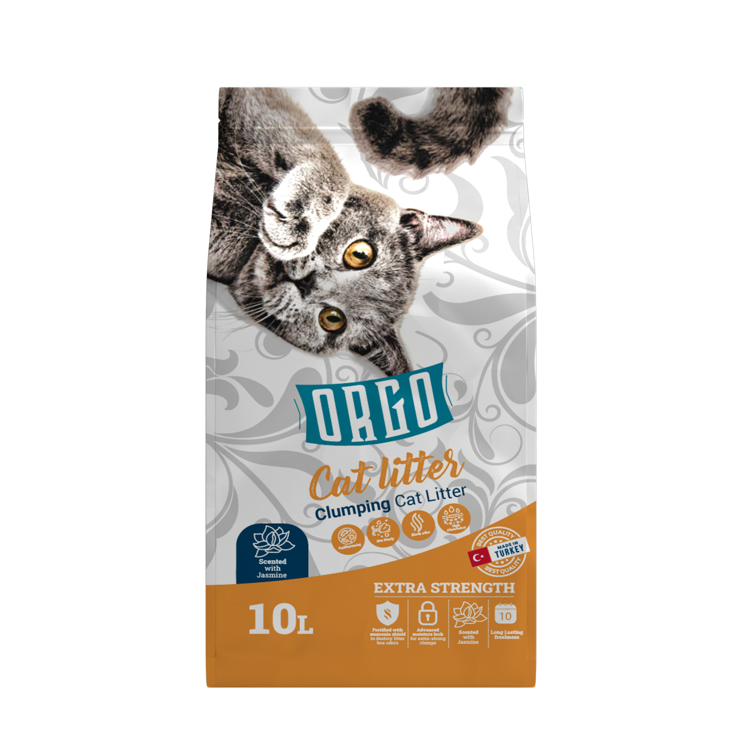 ORGO Clumping Cat Litter – Jasmine Bliss 10 L