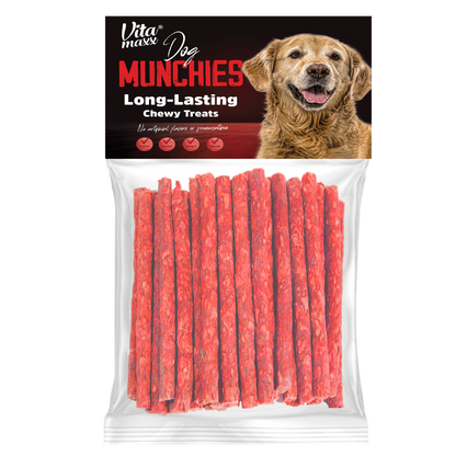 Vitamaxx Dog Munchies Long-Lasting Chewy Treats – Beetroot (300 g)