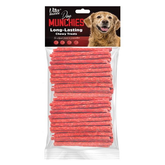 Vitamaxx Dog Munchies Long-Lasting Chewy Treats – Beetroot (600 g)