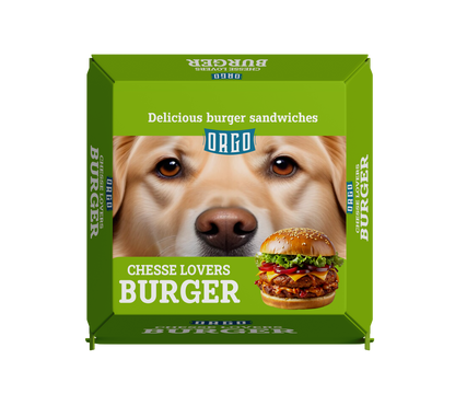 ORGO Gourmet Dog Burgers – 150 g (4 Recipes)