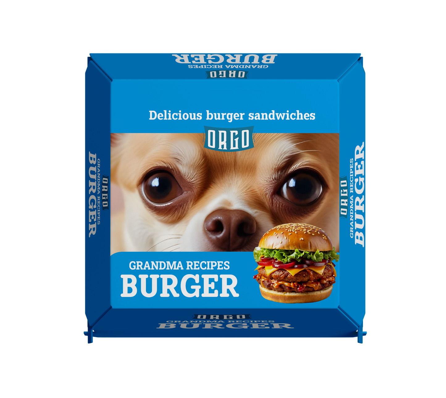 ORGO Gourmet Dog Burgers – 150 g (4 Recipes)