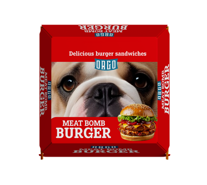 ORGO Gourmet Dog Burgers – 150 g (4 Recipes)