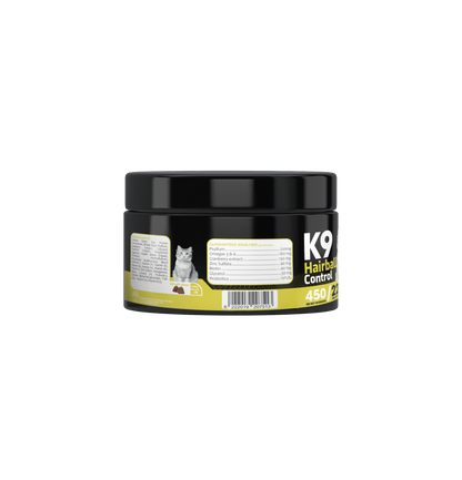 K9 Hairball Control Soft Chews – Digestive & Coat Support for Cats