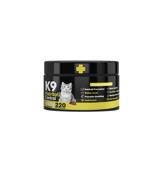 K9 Hairball Control Soft Chews – Digestive & Coat Support for Cats