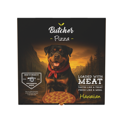 Butcher Pizza – Dog Treats, 300g (4 Varieties)