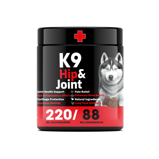K9 Hip & Joint Soft Chews – Mobility, Flexibility & Joint Support Supplement for Dogs