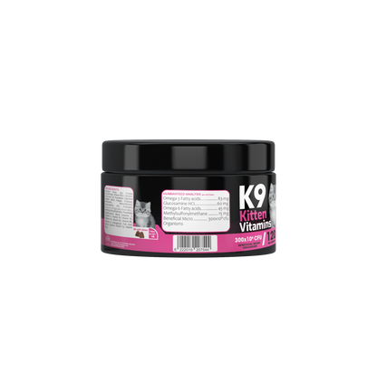 K9 Kitten Vitamins Soft Chews – Comprehensive Growth & Development Support for Kittens