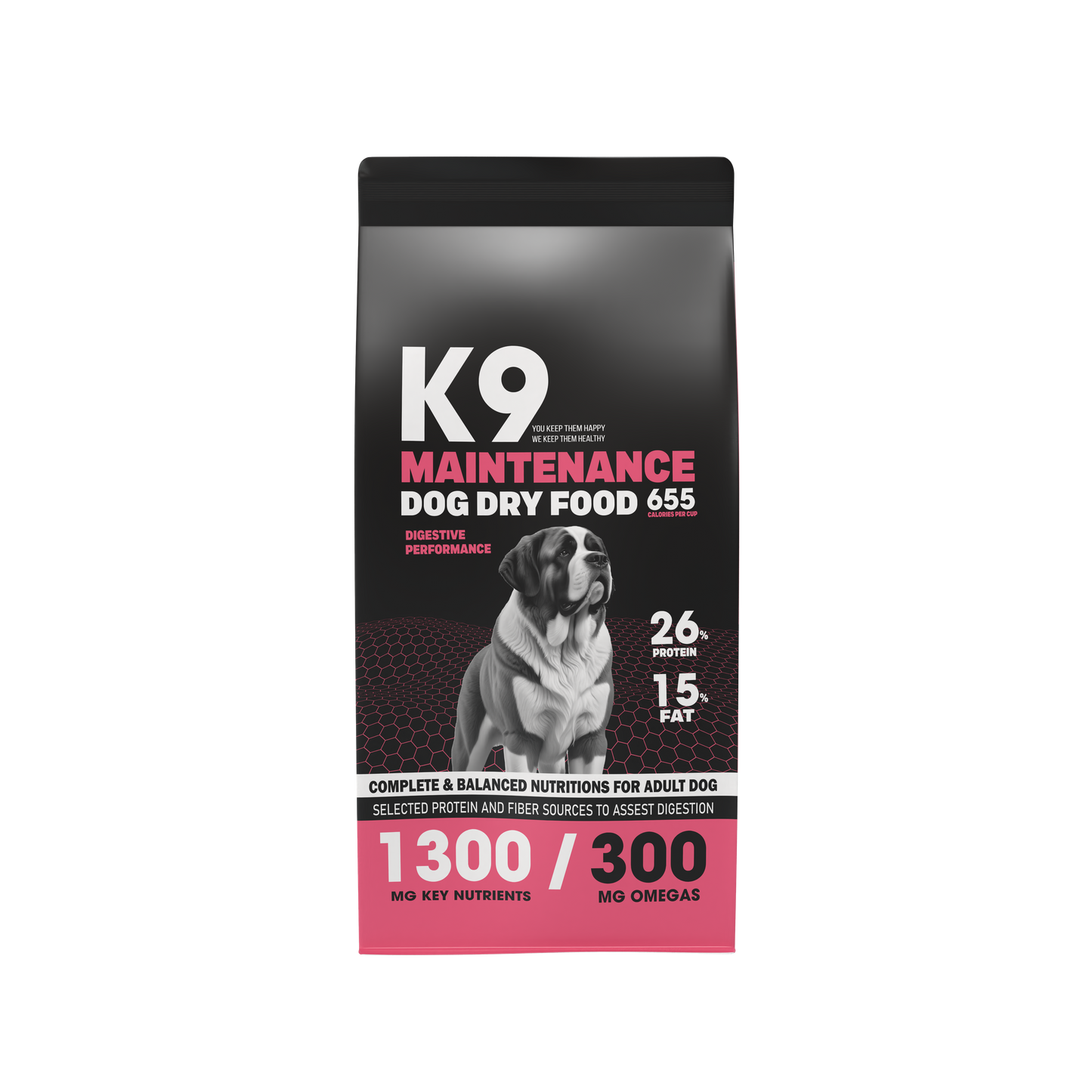 K9 Maintenance Dog Dry Food – Everyday Vitality Formula (20 kg)