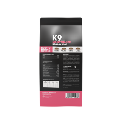 K9 Maintenance Dog Dry Food – Everyday Vitality Formula (20 kg)