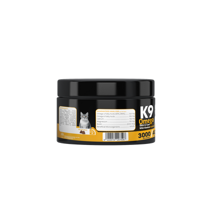 K9 Omega Soft Chews – Skin, Coat & Immune Support for Cats