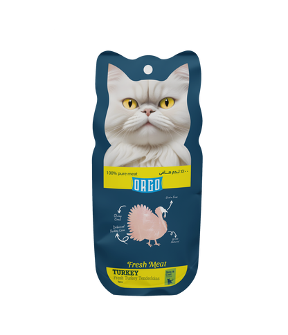 ORGO Fresh Meat™ Turkey Tenderloins Cat Treats – 3 Pieces